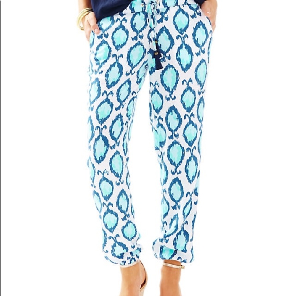Lilly Pulitzer pull on piper pant